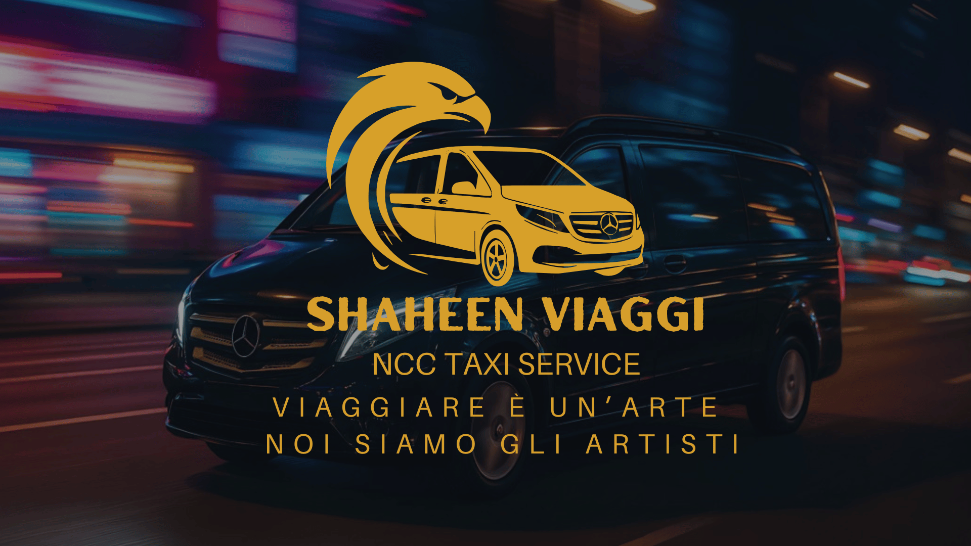 Shaheen Viaggi - Homepage Screenshot